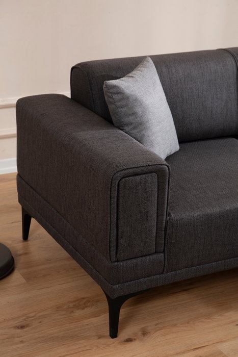 Atelier Del Sofa Horizon Right - Gris oscuro